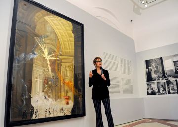 Expuesta la obra de Dalí que sólo se veía en un espejo