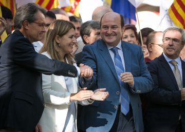 PNV y EH Bildu se reparten a los independentistas catalanes para concurrir a las europeas