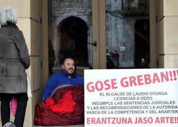 Un ganadero inicia una huelga de hambre contra el alcalde de EH Bildu de Llodio