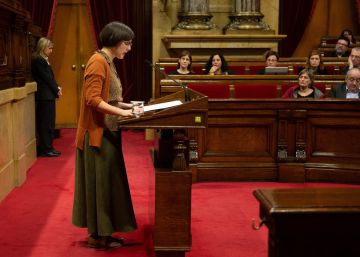 La diputada de ERC Jenn Díaz revela en el Parlament que fue víctima de violencia machista