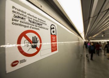 Los trabajadores del Metro de Barcelona denuncian un muerto por amianto y exigen transparencia