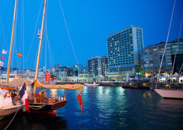 Un incendio en el Hotel Bahía de Vigo obliga a evacuar a 146 huéspedes