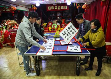 La “primera vez” de la comunidad china en las calles de Madrid