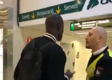 Renfe aparta un vigilant de seguretat acusat de racisme