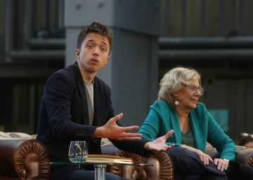 Carmena y Errejón llaman a frenar a la derecha en Madrid