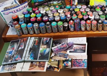 Dos años de prisión para tres grafiteros que pararon un tren con una barricada