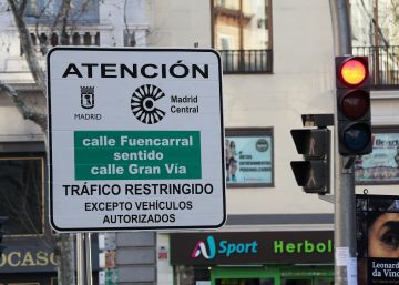 Madrid Central: en tres meses baja un 25% el tráfico en Gran Vía