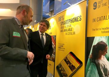Puigdemont entra en la Eurocámara por primera vez desde su huida a Bélgica