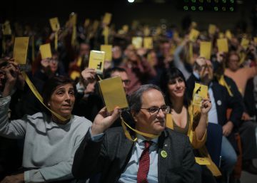 Los militantes de la Crida deciden presentarse al 28-A y redoblan la presión al PDeCAT