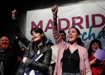 Irene Montero intenta llenar el vacío de Podemos en la Comunidad