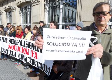 Los profesores de la escuela concertada vasca acumulan 15 días de huelga este curso