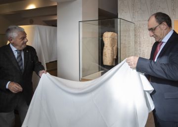 El fill de la dama de la hipopòtama s’instal·la al Museu Egipci