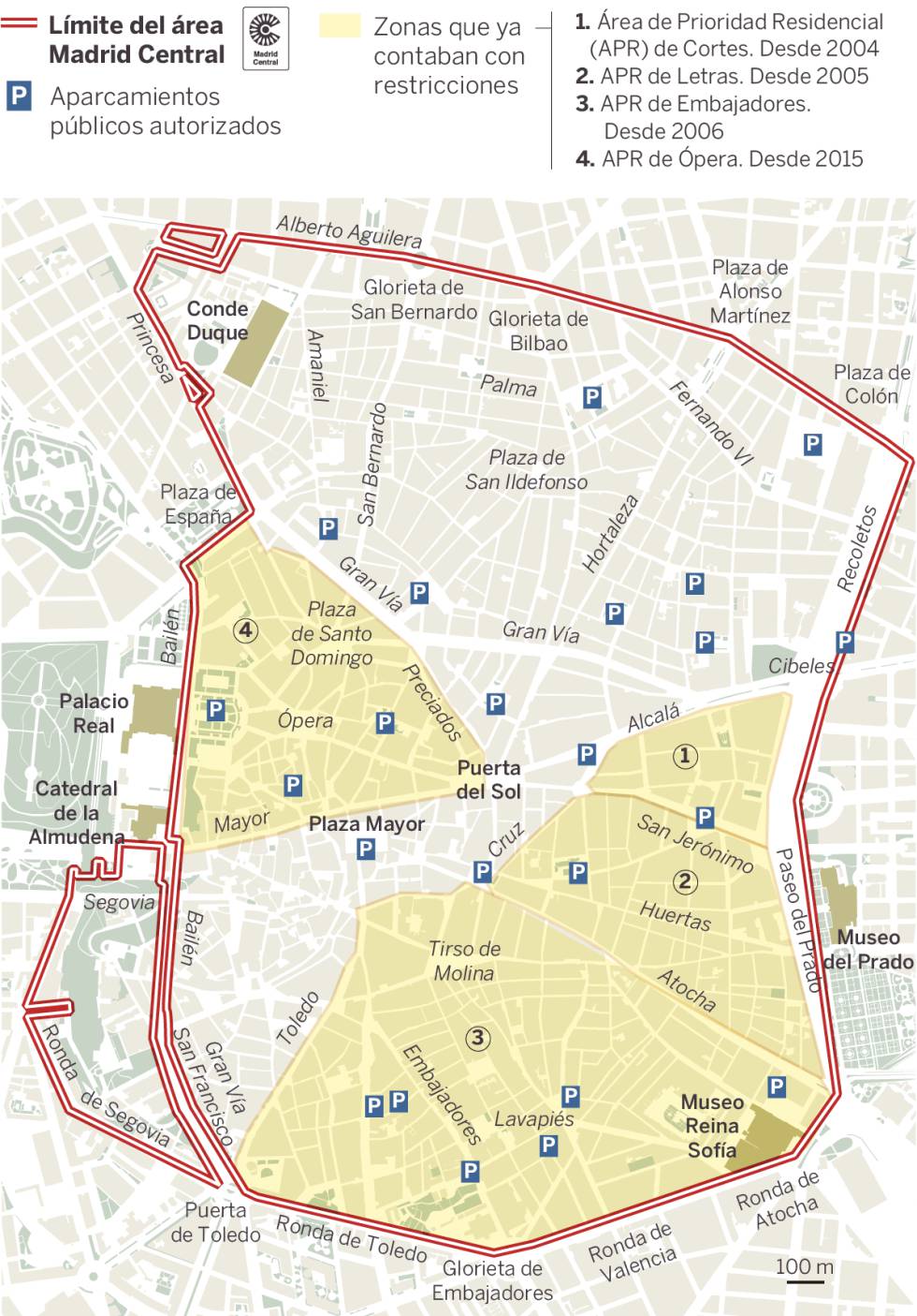Las multas por Madrid Central empiezan este sábado