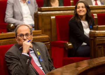 El Parlament reprueba a Torra y le exige nuevas elecciones