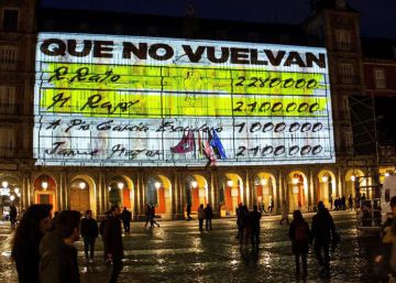 El Ayuntamiento de Madrid reconoce que autorizó la proyección de Podemos sin conocer su contenido