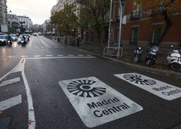 Madrid Central mantiene la reducción de tráfico en el centro