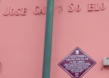 Restituyen simbólicamente el nombre 14 de abril al colegio público madrileño José Calvo Sotelo