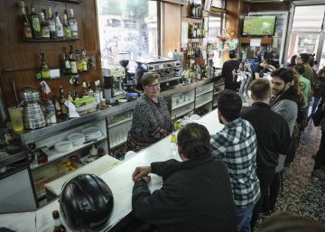 La sangría del bar tradicional