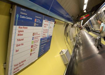 Metro ampliará el cierre parcial de la línea 2 a la estación de Sol