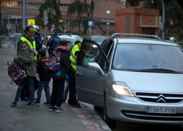 Al cole, andando (aunque sean los últimos metros)