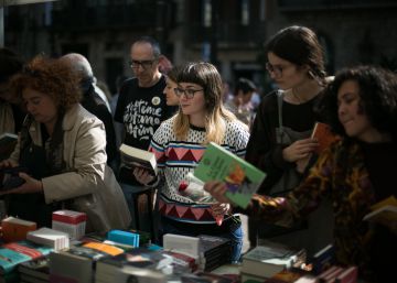 Sant Jordi, bajo el ‘efecto caracol’