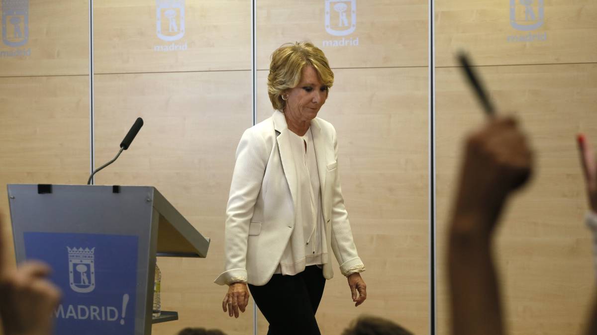 Anticorrupción solicita imputar a Esperanza Aguirre en el ‘caso Púnica’