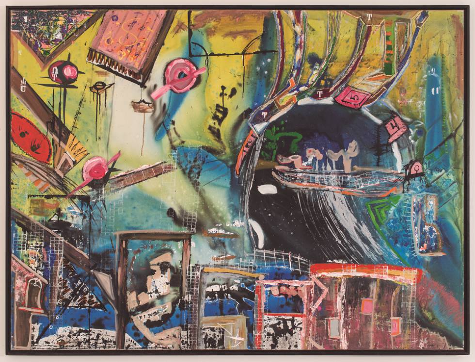 'Indiado', obra de Carlinhos Brown expuesta en la Fundación Telefónica.