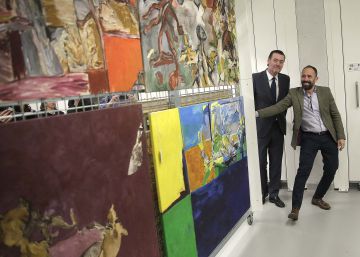 217 lienzos de Ruiz Balerdi se trasladan del Bellas Artes de Bilbao a Gipuzkoa