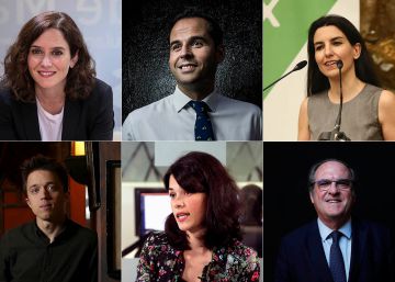 Debate de candidatos a la Comunidad de Madrid, el día 20 en EL PAÍS y la SER