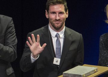 Messi, una Creu de Sant Jordi sota la repressió