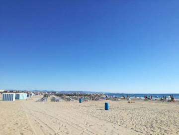 Playa de Valencia, hoy en una imagen del Ayuntamiento.