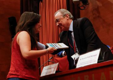 Una diputada de la CUP se encara con Florentino Pérez por el proyecto Castor