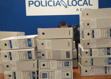 La Guardia Civil aborta la retirada de documentos oficiales en A Cañiza tras la caída del PP
