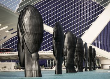 El mayor conjunto escultórico creado por Plensa, en la Ciudad de las Artes de Valencia