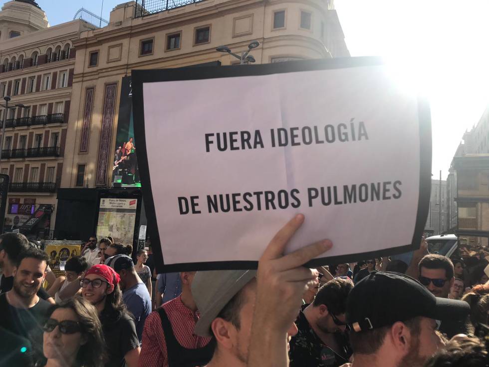 manifestación madrid central