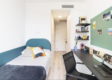 Habitació estudiantil per 1.100 euros al mes