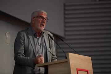El filósofo y pedagogo Gregorio Luri, durante su intervención en el Foro Edita.