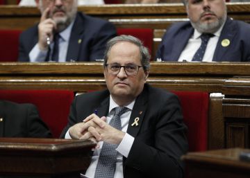 El juez acuerda enviar a juicio a Torra por no retirar los lazos amarillos