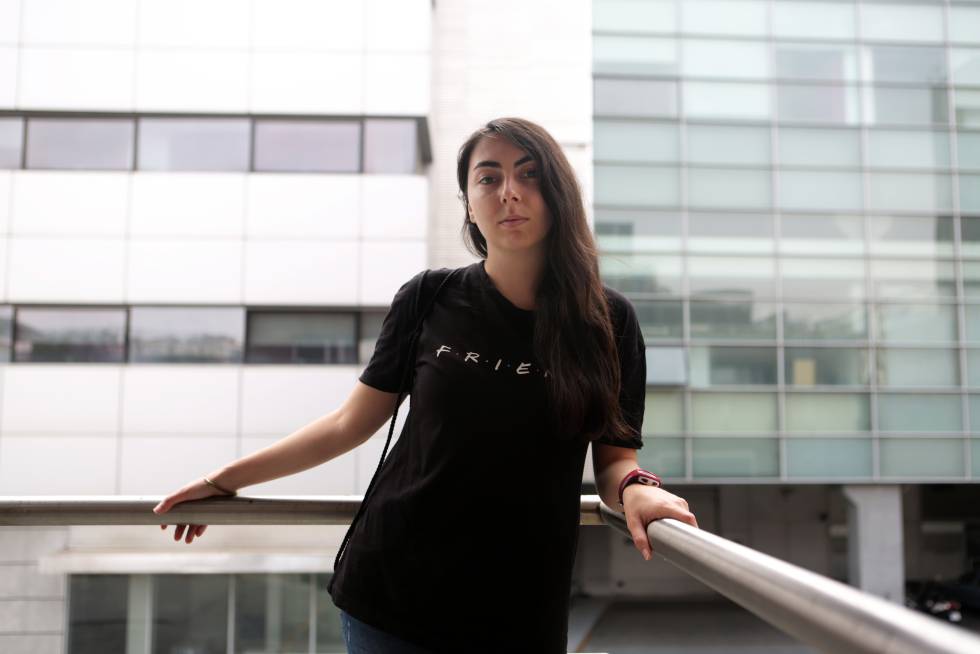 Maria Aguero este viernes en Madrid.