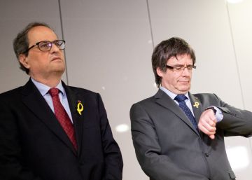 Puigdemont dice que un apoyo a Sánchez debería ser pactado por todo el independentismo