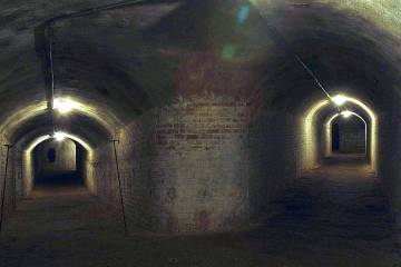 El Refugio 307, contruido durante la guerra, a la falda de Montjuïc.