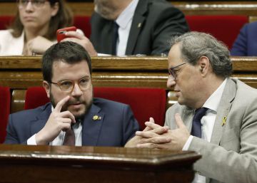 Aragonès ve difícil seguir la legislatura sin presupuestos