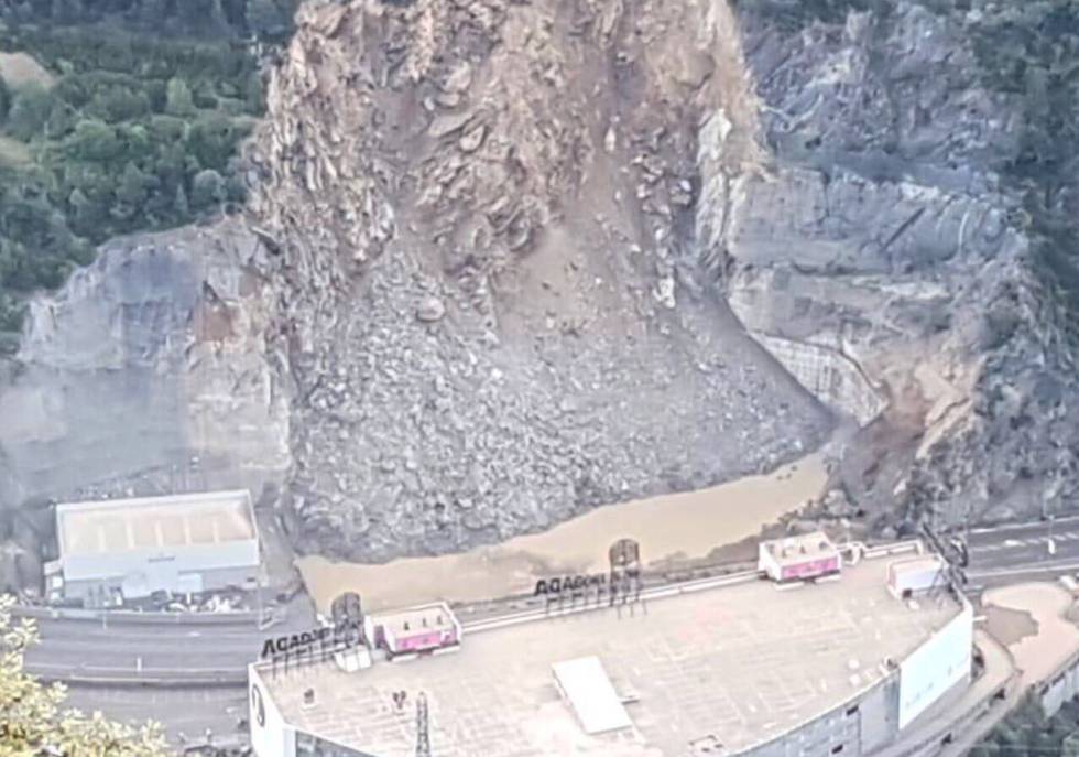desprendimiento andorra