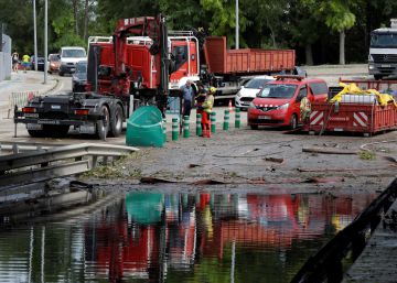El temporal de lluvia hace estragos en Cataluña