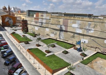 El jardín de esculturas sin esculturas en el solar de la mala fortuna