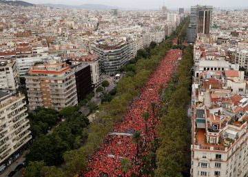 Els inscrits per la Diada es redueixen un 25% enmig de la divisió independentista
