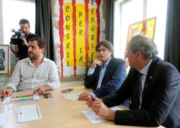 El independentismo se reúne dividido en Suiza para abordar la respuesta a la sentencia