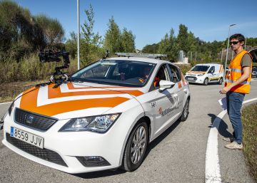 L’autopista AP-7 a Girona, banc de proves del vehicle autònom