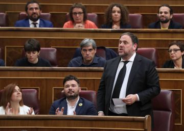 El Parlament concede una prestación por cese de actividad a Junqueras y Sànchez