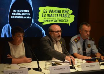 Les entitats de transport proposaran canvis en el Codi Penal per lluitar contra els grafitis